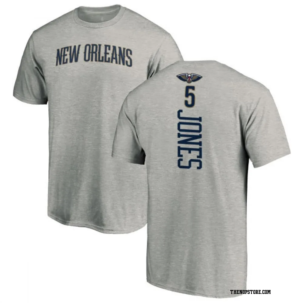 Navy Women's Custom New Orleans Pelicans Backer T-Shirt - New Orleans Store