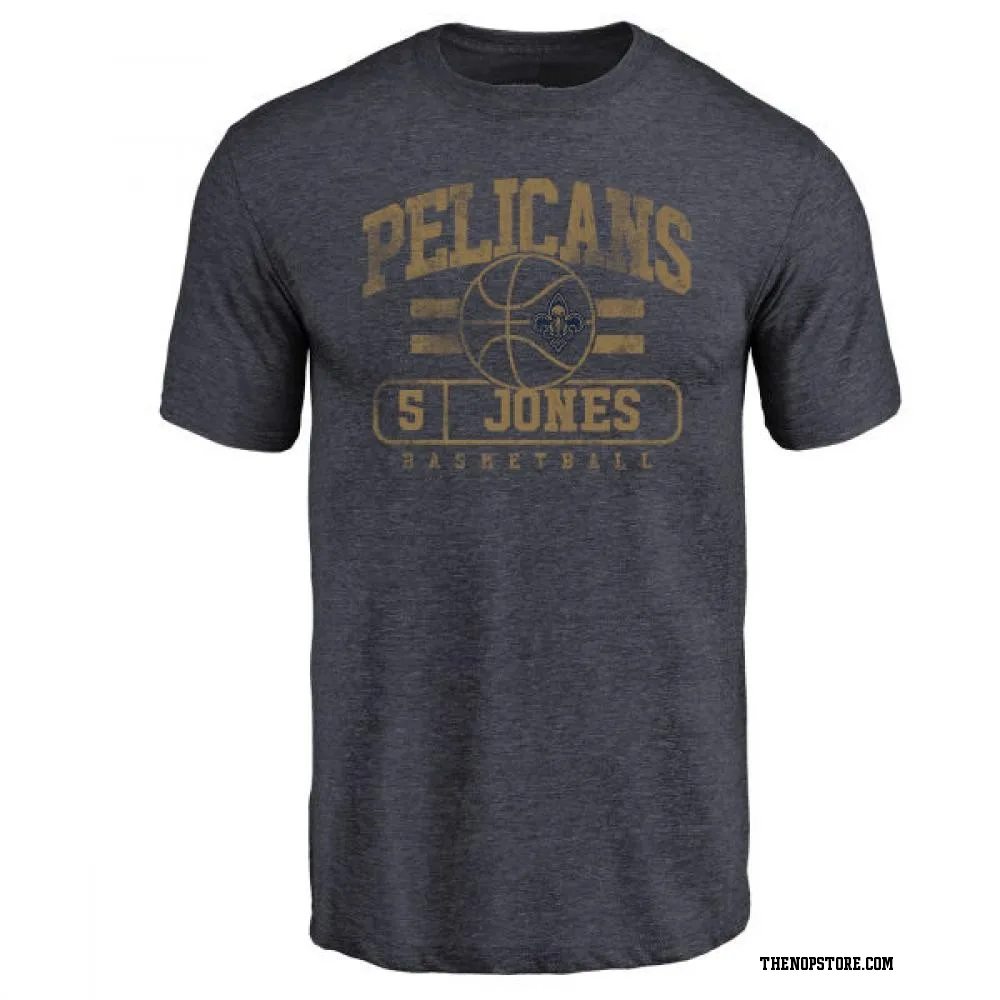 Navy Youth Herbert Jones New Orleans Pelicans Backer T-Shirt - New Orleans  Store