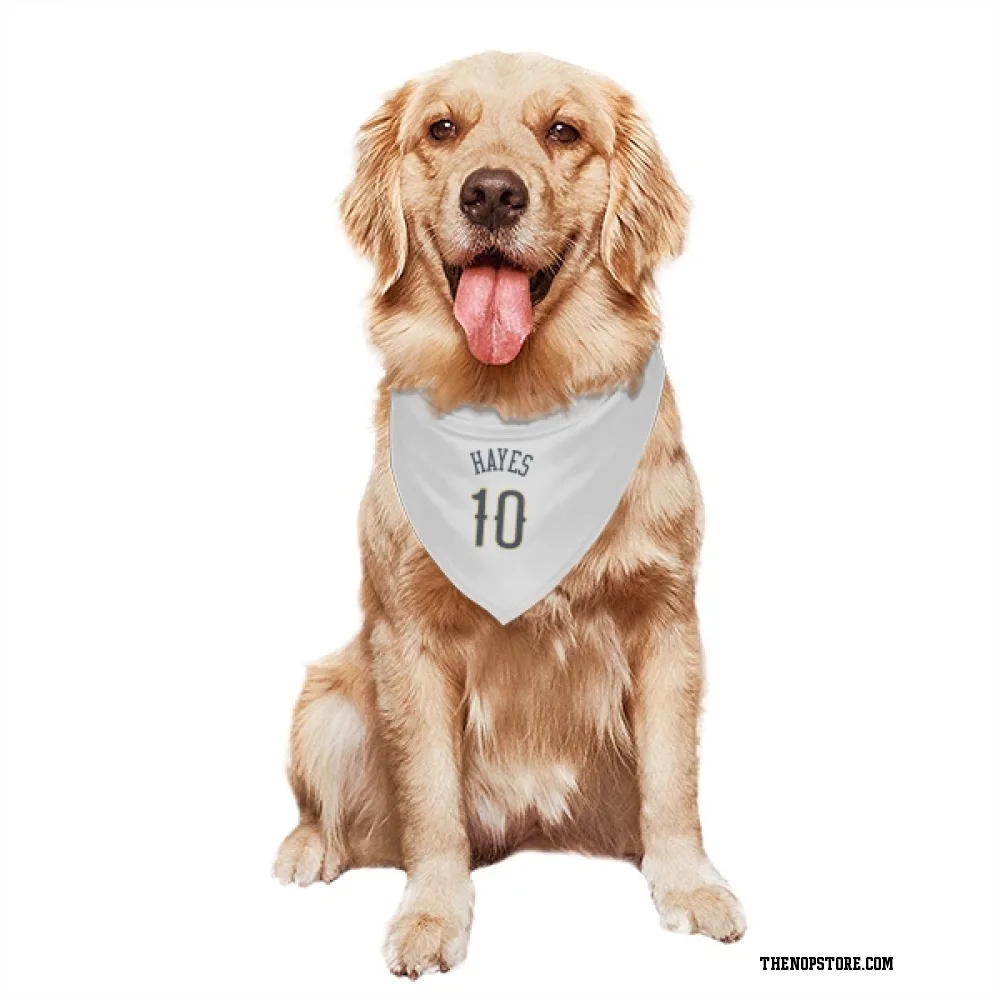 White New Orleans Pelicans Jaxson Hayes Dog & Cat Pet Jersey - New